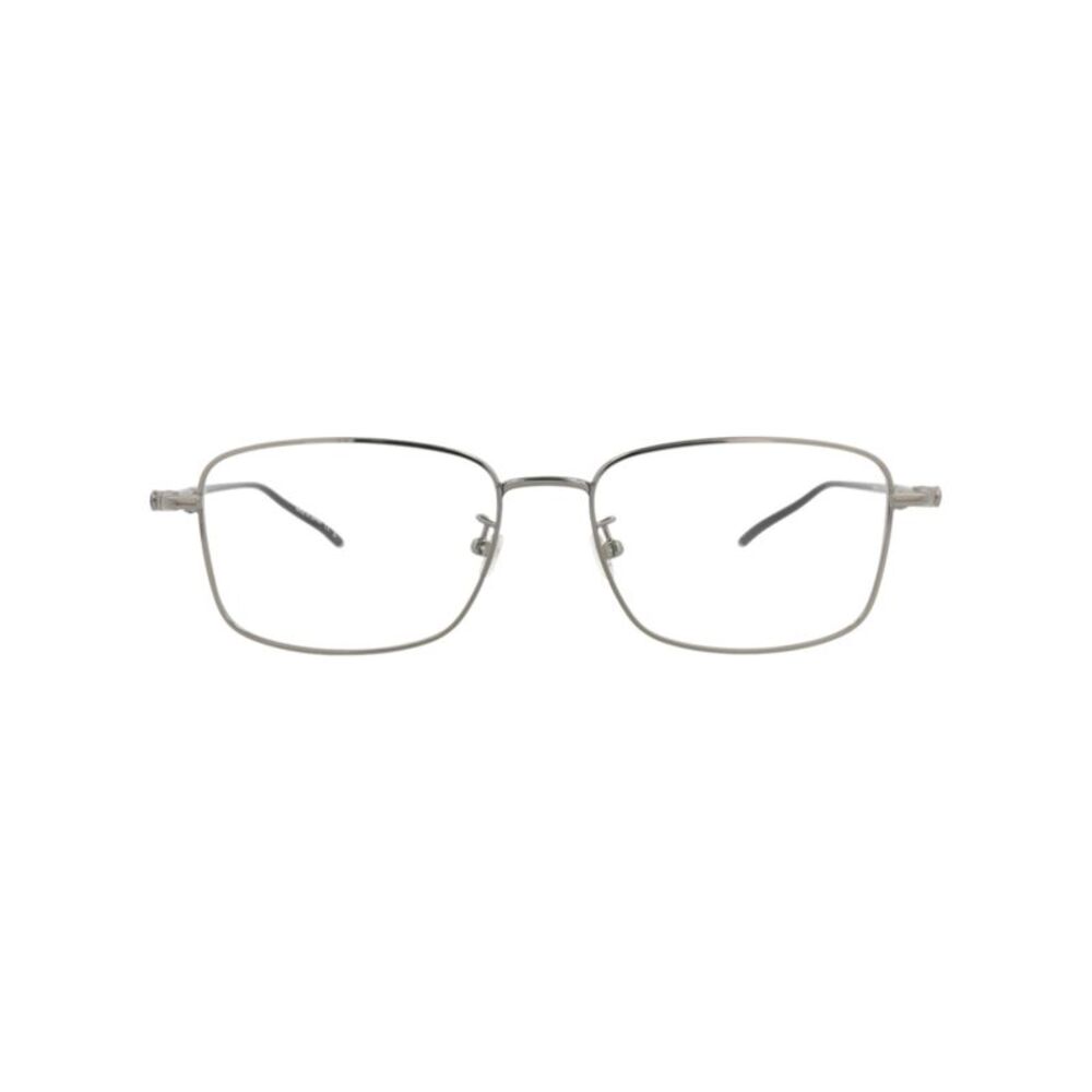 Montblanc Square-Frame Metal Optical Frames Silver Mens
